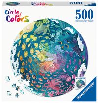 Puzzle Ravensburger Circle of Colors - Ocean 500 Teile