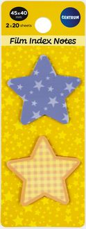 Produktbild: Haftnotiz 45x40mm ass. Star