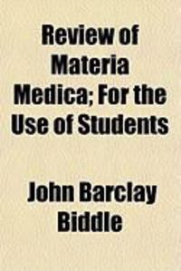 Produktbild: Review of Materia Medica; For the Use of Students