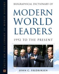 Produktbild: Fredriksen, J:  Biographical Dictionary of Modern World Lead