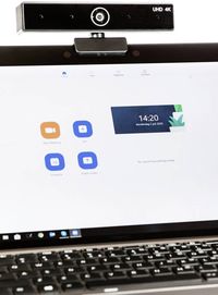 Blizzard A380 Pro 4K-Webcam 3840 x 2160 Pixel Klemm-Halterung, Standfuß