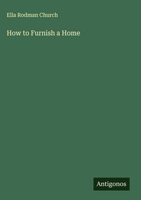 Produktbild: How to Furnish a Home