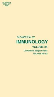Produktbild: Advances in Immunology V85