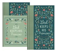 Produktbild: God Keeps His Promises KJV Study Bible [Sage Floral]: Understand Bible Prophecy. . .and Find Inspiration for Life