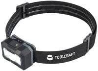 Produktbild: TOOLCRAFT TO-9664731 Stirnlampe Li-Ionen Akkus 400lm 30h TO-9664731