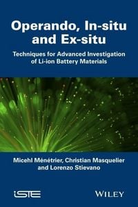 Produktbild: In Situ and Operando Investigation of Batteries and Battery Materials