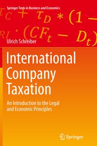 Produktbild: International Company Taxation