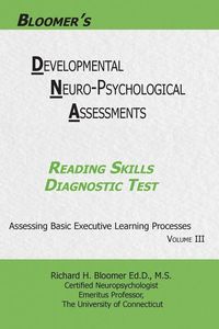Produktbild: Bloomer's Developmental Neuropsychological Assessments(DNA) Volume III