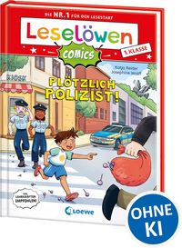 Produktbild: Lesel&ouml;wen Comics 1. Klasse - Pl&ouml;tzlich Polizist!