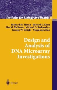 Produktbild: Design and Analysis of DNA Microarray Investigations