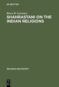 Produktbild: Shahrastani on the Indian Religions