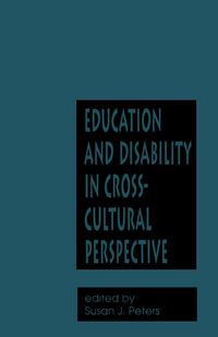 Produktbild: Education and Disability in Cross-Cultural Perspective