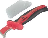 Produktbild: TOOLCRAFT TO-9625914 VDE DIN EN 60900 Kabelmesser Geeignet f&uuml;r Rundkabel