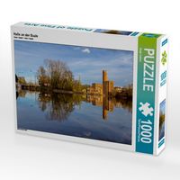 Produktbild: CALVENDO Puzzle Halle an der Saale 1000 Teile Puzzle quer | 1000 Teile Lege-Gr&ouml;&szlig;e 64 &times; 48 cm Foto-Puzzle f&uuml;r gl&uuml;ckliche Stunden