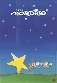 Bild vom Artikel Mordillo Edition Posterkalender 2023. Liebevoll illustrierter Wandkalender mit 12 Cartoons der charmanten Knollennasenmännchen. Großer Poster-Kalend vom Autor Guillermo Mordillo