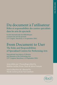 Produktbild: Du document &agrave; l&rsquo;utilisateur- From Document to User