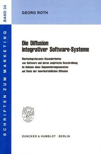 Produktbild: Die Diffusion integrativer Software-Systeme.
