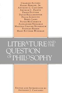 Produktbild: Literature and the Question of Philosophy