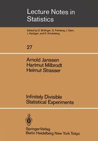 Produktbild: Infinitely Divisible Statistical Experiments