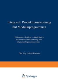 Produktbild: Integrierte Produktionssteuerung mit Modularprogrammen