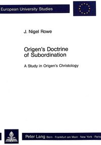 Produktbild: Origen's Doctrine of Subordination