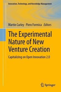 Produktbild: The Experimental Nature of New Venture Creation