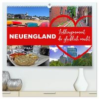 Produktbild: Neuengland USA Kalender 2027 (hochwertiger Premium Wandkalender 2027 DIN A2 quer), Kunstdruck in Hochglanz