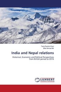 Produktbild: India and Nepal relations