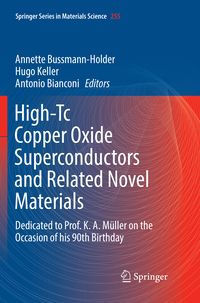 Produktbild: High-Tc Copper Oxide Superconductors and Related Novel Materials