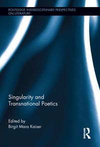 Produktbild: Singularity and Transnational Poetics