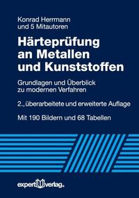 Bild vom Artikel Härteprüfung an Metallen und Kunststoffen vom Autor Konrad Herrmann