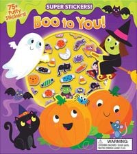 Produktbild: Halloween Super Puffy Stickers! Boo to You!