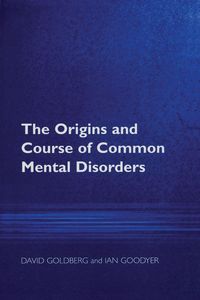 Produktbild: The Origins and Course of Common Mental Disorders