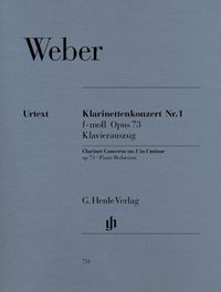 Bild vom Artikel Weber, Carl Maria von - Klarinettenkonzert Nr. 1 f-moll op. 73 vom Autor Carl Maria Weber