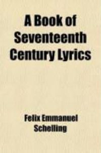 Produktbild: A Book of Seventeenth Century Lyrics