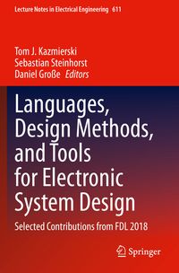 Produktbild: Languages, Design Methods, and Tools for Electronic System Design
