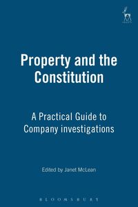 Produktbild: Property and the Constitution