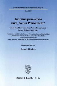 Produktbild: Kriminalpr&auml;vention und "Neues Polizeirecht".
