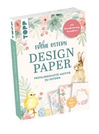 Design Paper Frohe Ostern A6