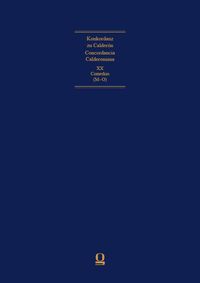 Produktbild: Concordancia Calderoniana / Konkordanz zu Calder&oacute;n