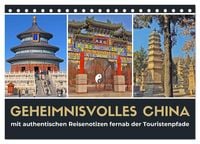 Produktbild: Geheimnisvolles China 2026 (Tischkalender 2026 DIN A5 quer), CALVENDO Monatskalender
