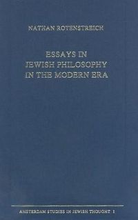 Produktbild: Essays in Jewish Philosophy in the Modern Era