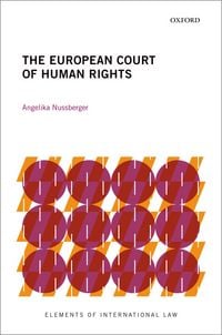 Produktbild: The European Court of Human Rights