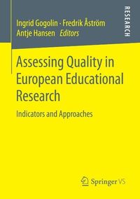 Produktbild: Assessing Quality in European Educational Research