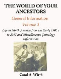 Produktbild: The World of Your Ancestors - General Information - Volume 3