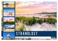Produktbild: Strandlust Nordsee-Liebe (Wandkalender 2026 DIN A4 quer), CALVENDO Monatskalender