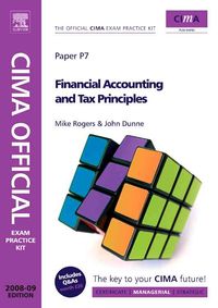 Produktbild: CIMA Official Exam Practice Kit: Financial Accounting and Tax Principles: Paper P7