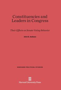 Produktbild: Constituencies and Leaders in Congress