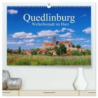 Produktbild: Quedlinburg - Welterbestadt im Harz (hochwertiger Premium Wandkalender 2027 DIN A2 quer), Kunstdruck in Hochglanz