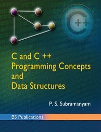 Produktbild: C and C++ programming concepts and Data structures